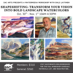 Shapeshifting: Transform Your Vision into Bold Landscape Watercolors with Dale Laitinen